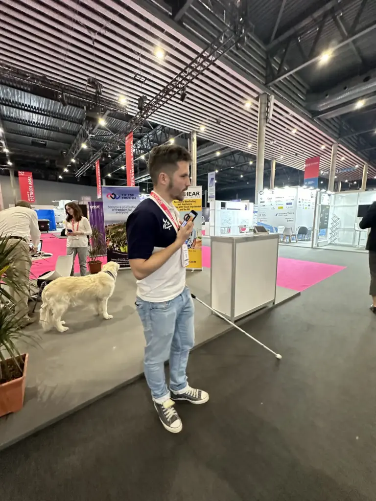 tester en la Fira de Barcelona durante el IoTSWC24 (IoT Solutions World Congress 2024 donde tuvimos un ‘testbed’ de Tip-Top-Tourism y Step-Hear)